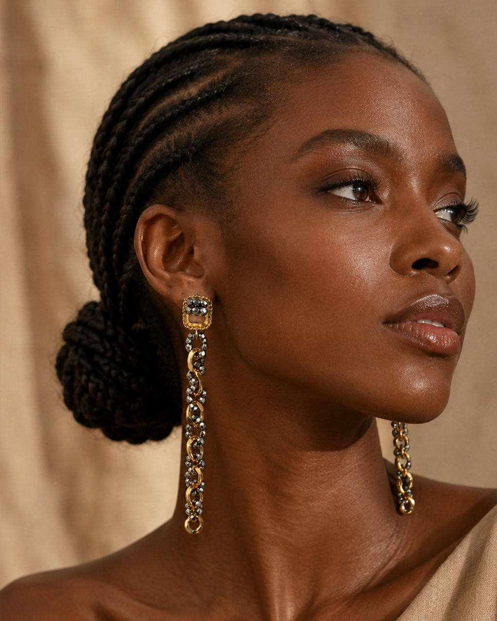Mirage, Handcrafted Coastal Turquoise Sculptural Lightweight Drop Earrings