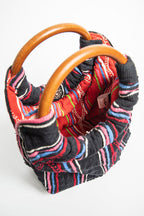 Sac à main mini Ring Stretch avec anses en bambou
