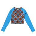 Orchidee - Long Sleeve-Multifunctional Crop Top