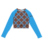 Orchidee - Long Sleeve-Multifunctional Crop Top