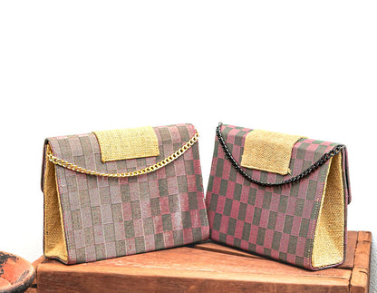 Noemi-Kente Clutch, hand bag