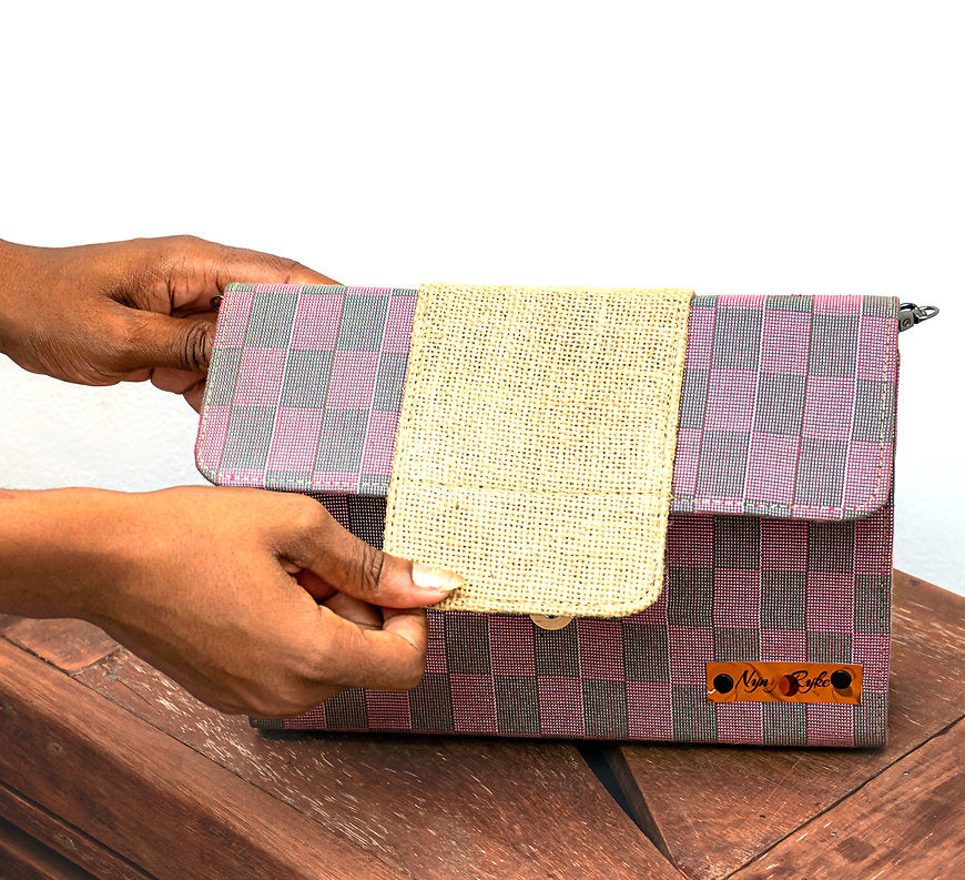 Noemi-Kente Clutch, hand bag