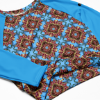 Orchidee - Long Sleeve-Multifunctional Crop Top