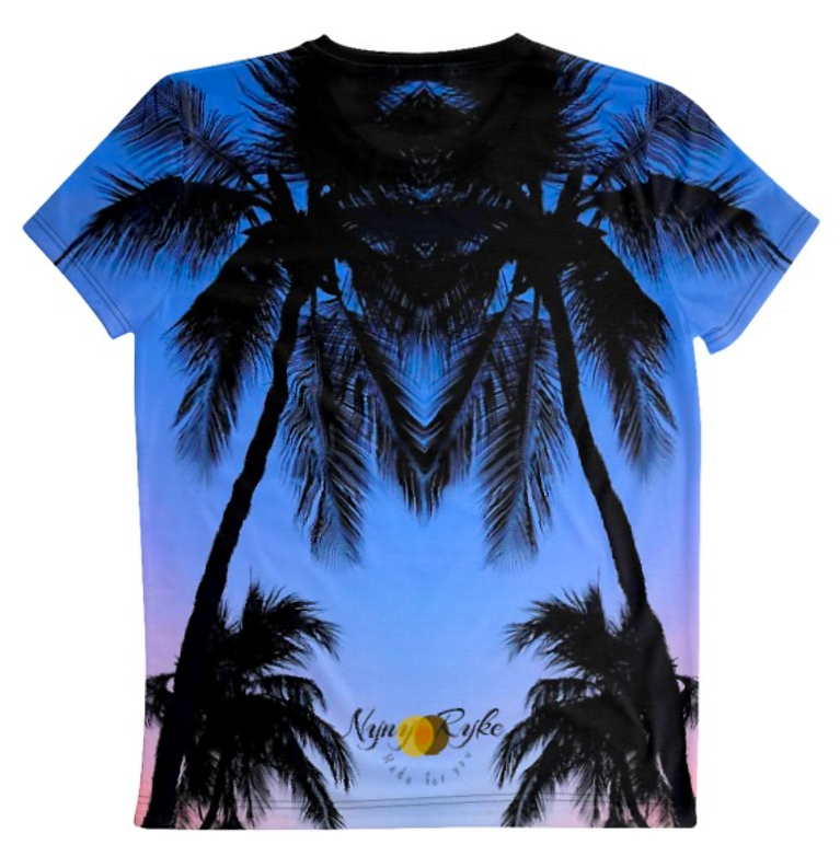 T-shirt Palm-intemporel