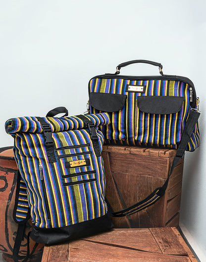 Zenith- Briefcase, colourful shoulder bag