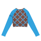 Orchidee - Long Sleeve-Multifunctional Crop Top