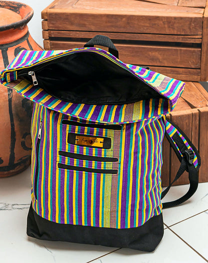 Janna- Rucksack, Unisex roll  top bag