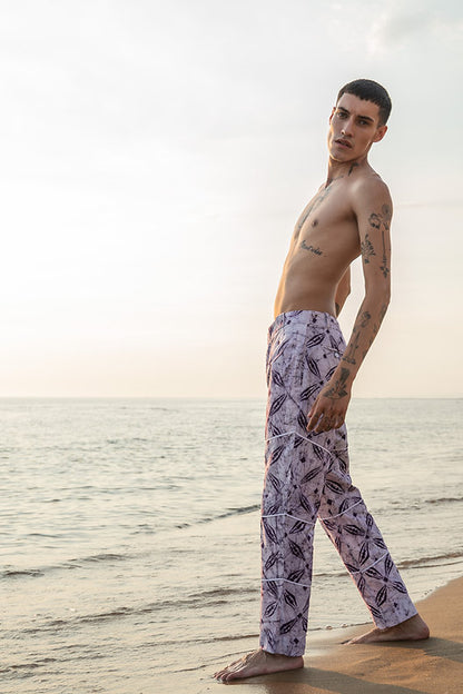 Chaka- Batik trousers with details