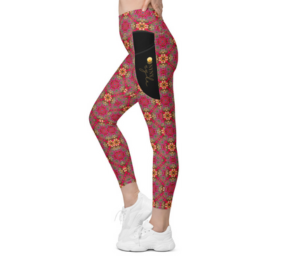 Bella Vita Leggins-wide waistbrand yoga and pilates leggins