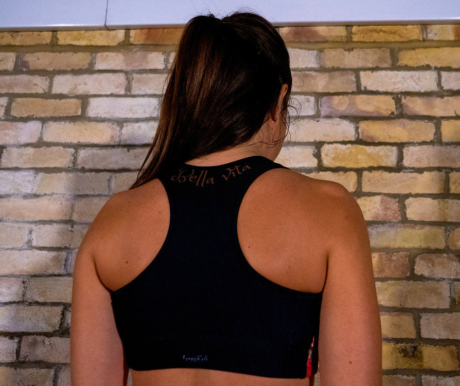 Bella Vita bra- Sport Bra, Crop Top