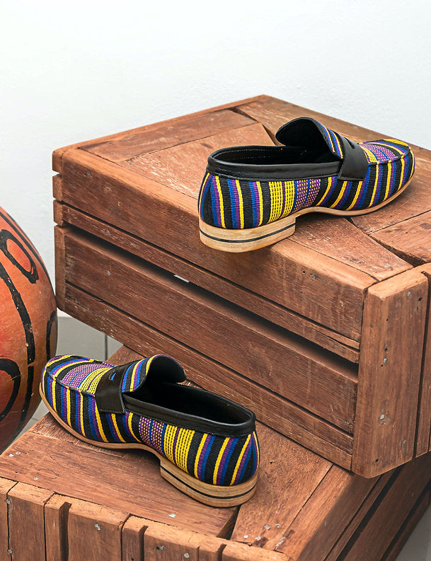 Nicholas-Kente and Leather Loafers, Mocassins