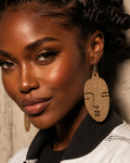 Profile Earrings – Sculptural Face Outline Statement Earrings
