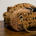 Bibi, Handmade Bogolan Beaded Bag