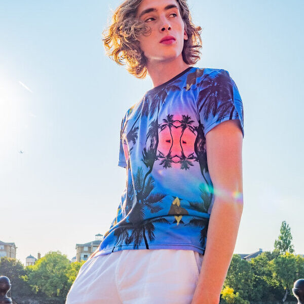 PALM, Unisex soft and breathable cotton T-shirt