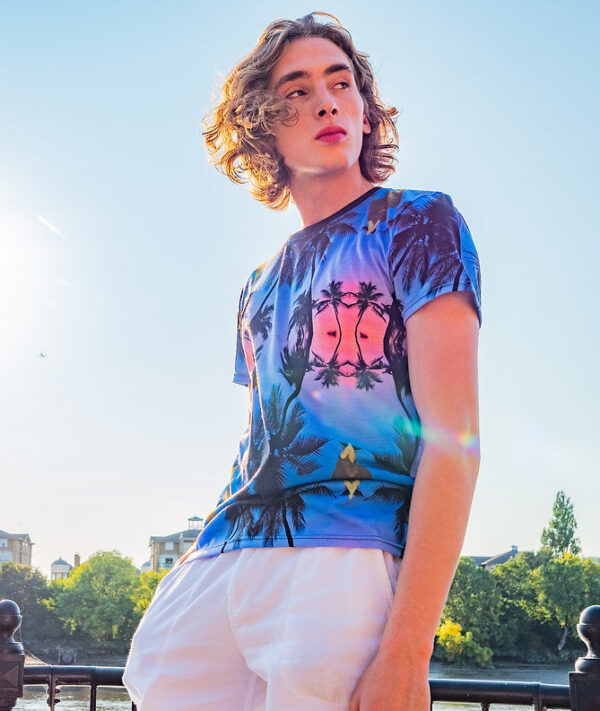 PALM, Unisex soft and breathable cotton T-shirt