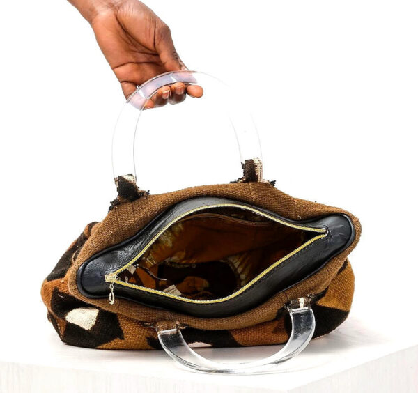 Baule - Bogolan, Mudcluth hand Bag - Image 2