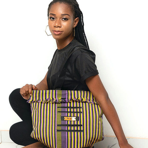 ELLA, Polygon Tote Bag