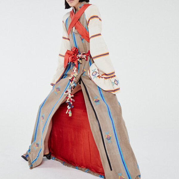 INCROCIO, Long double breasted coat