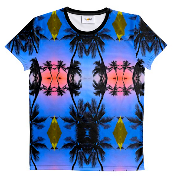 PALM, Unisex soft and breathable cotton T-shirt - Image 3