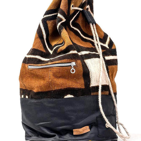 DOUBLE B, Duffle, Bogolan Drawstring Rucksack