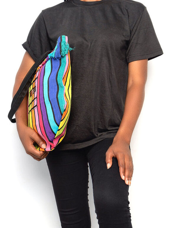 ELIAS, Rainbow Polygon Tote Bag - Image 6