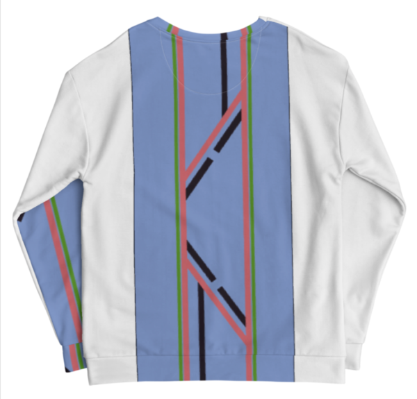 FAD, White unisex fit jumper - Image 5