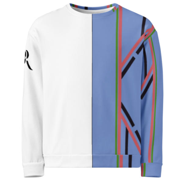 FAD, White unisex fit jumper