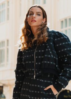 SPERANZA , Black Unisex Bomber Jacket