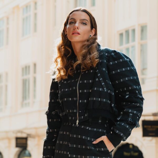 SPERANZA , Black Unisex Bomber Jacket