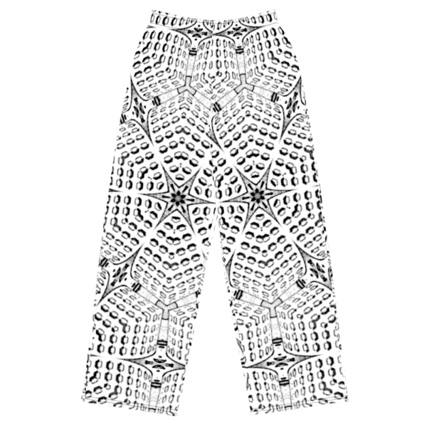WEB, Unisex Cosy Wide Leg Trousers