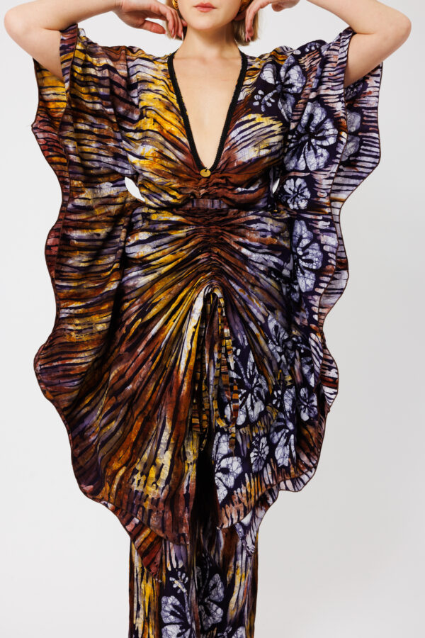 BIBI, Brown flawless Batik trousers - Image 2