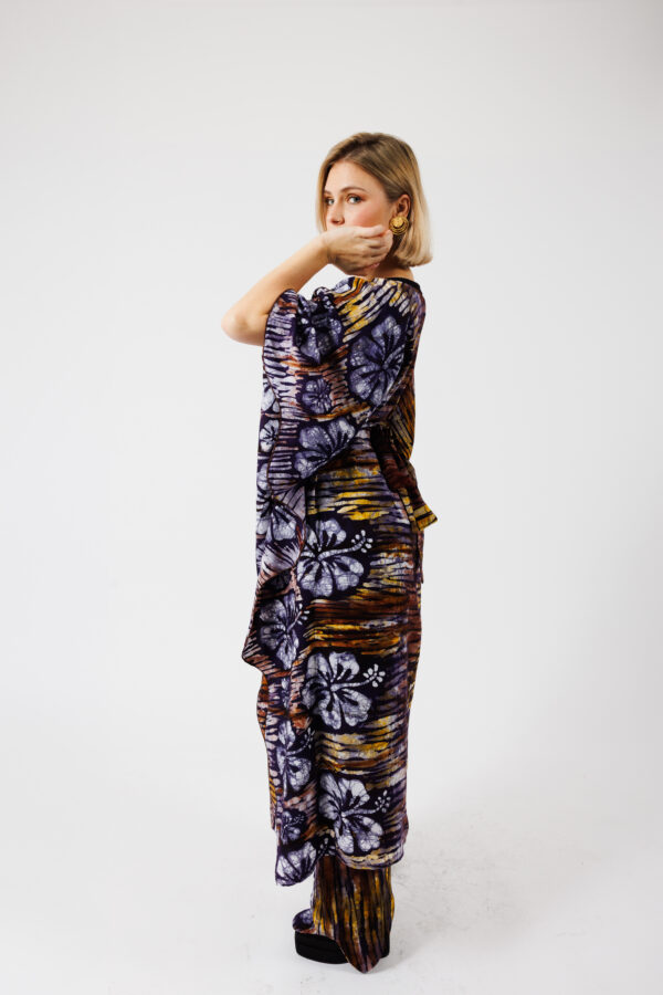 MAUD, Brown kaftan, 3 styles in 1 dress - Image 4