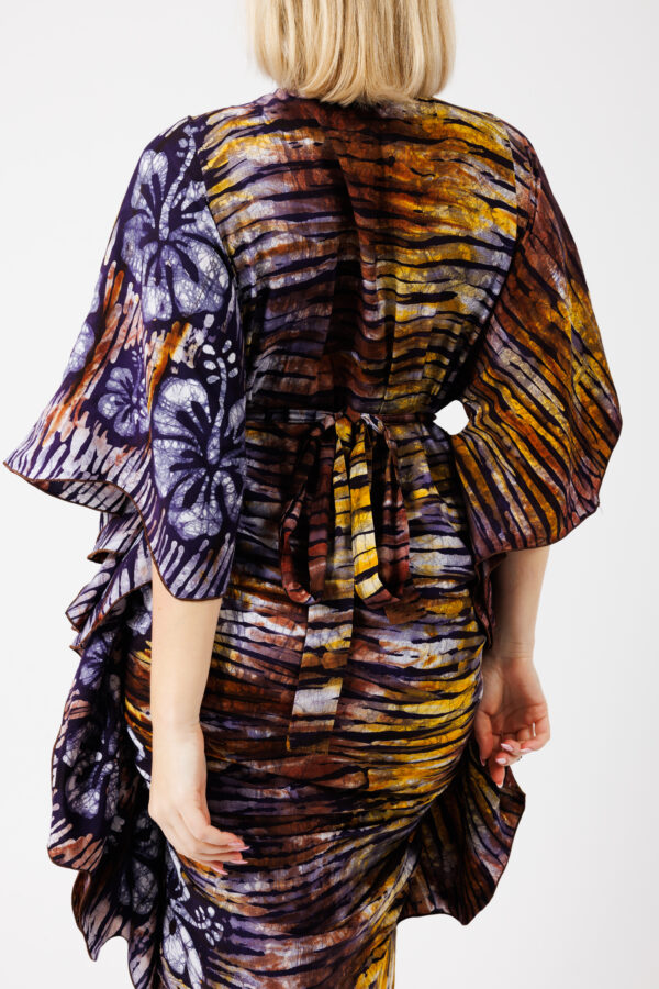 MAUD, Brown kaftan, 3 styles in 1 dress - Image 2