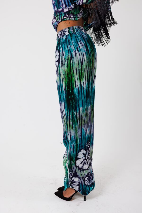 BIBI, Green flawless Batik trousers - Image 2