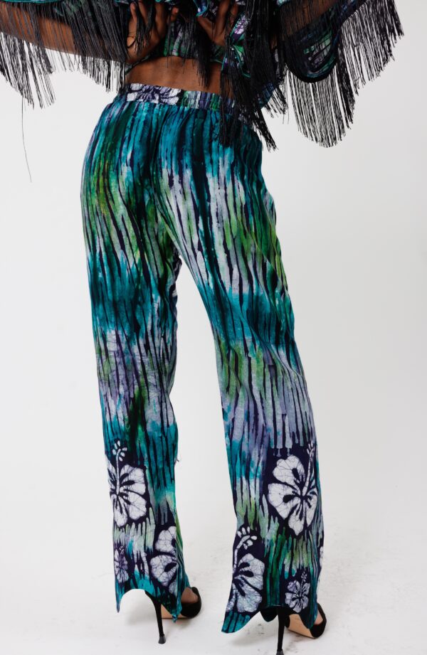 BIBI, Green flawless Batik trousers - Image 4