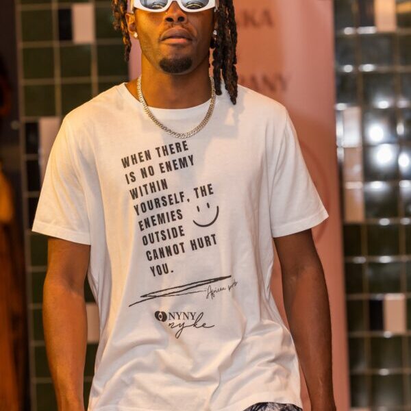 N-R unisex T-shirt, African quote