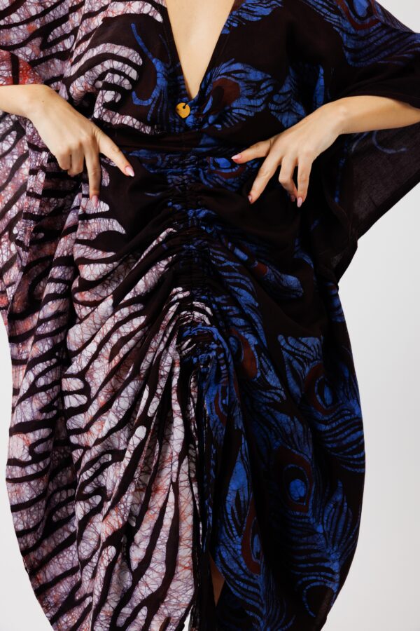 MAEVA Plume, Bi-Colour kaftan, 3 styles in 1 dress - Image 4