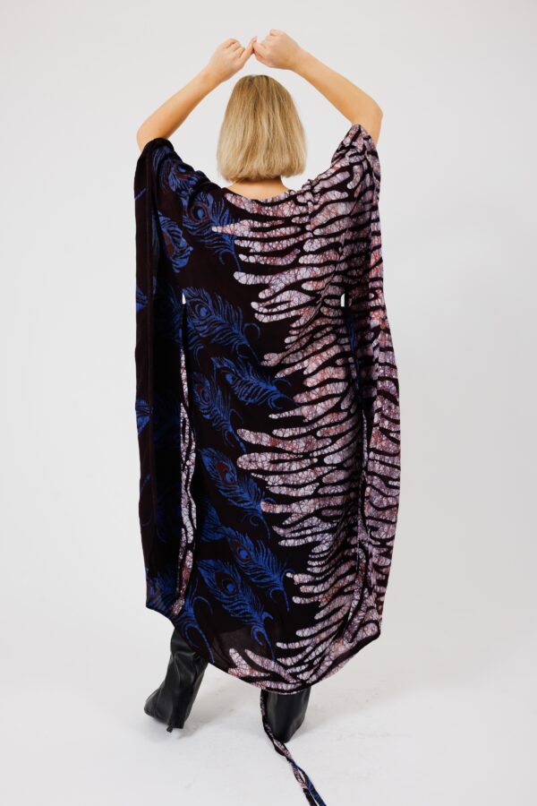 MAEVA Plume, Bi-Colour kaftan, 3 styles in 1 dress - Image 6