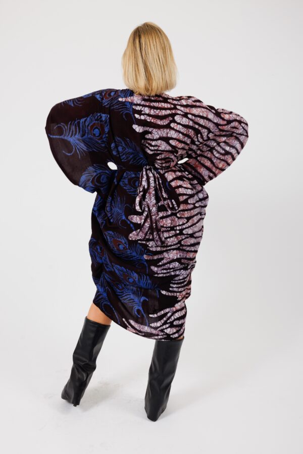 MAEVA Plume, Bi-Colour kaftan, 3 styles in 1 dress - Image 3